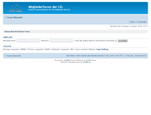 Tablet Screenshot of mitgliederforum.extertalbahn.de